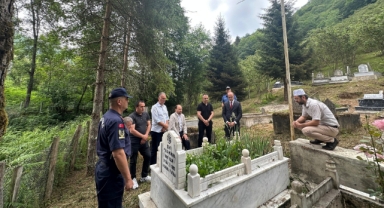 Dereli’de Şehit Kabirleri Dualarla Ziyaret Edildi