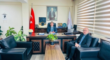 Espiye Kaymakamı Kavanoz'dan Espiye İlçe Milli Eğitim Müdürlüğü’ne Ziyaret