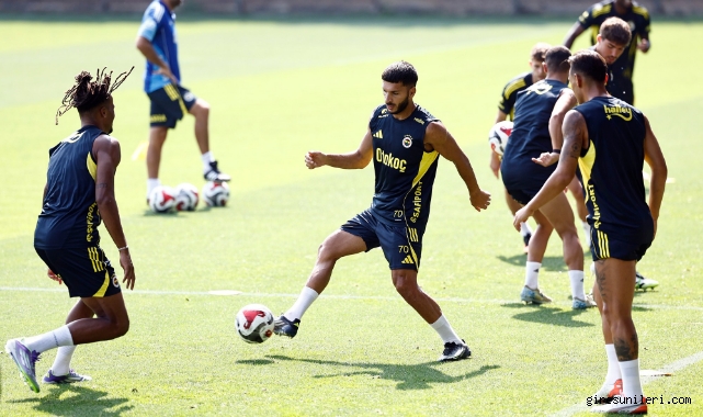 Fenerbahçe, hazırlıklarını sürdürdü