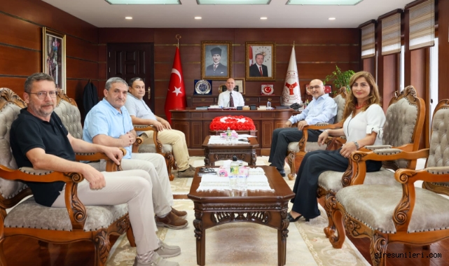 Giresun Ada Hastanesi Heyetinden Vali Serdengeçti’ye Ziyaret