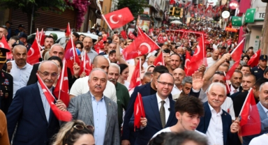 Giresun'da 15 Temmuz Ruhu Meydanlara Taştı