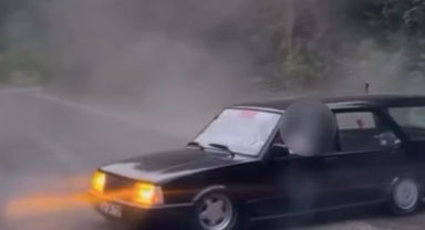 Giresun’da Driftin Bedeli Ağır Oldu!