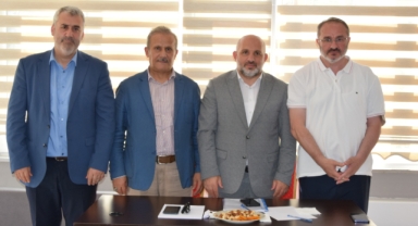 Giresun'da görev yeri değişen müftüler için veda programı düzenlendi