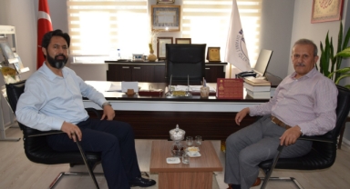Giresun'da Müftüler Arasında Duygulu Ziyaret