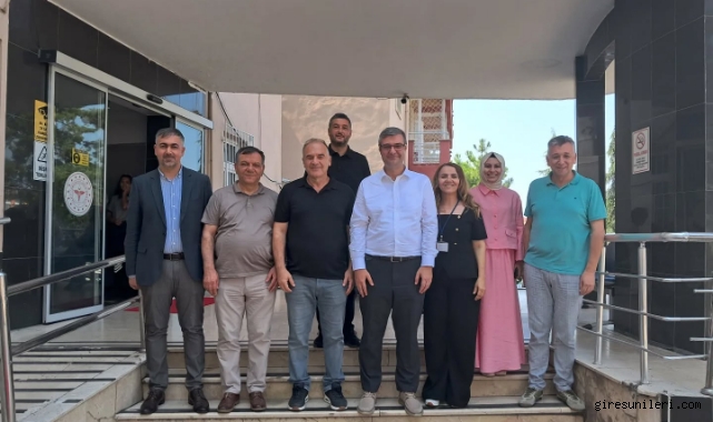 Giresun’da Sağlık Hizmetleri İçin Hastane Ziyaretleri Sürüyor