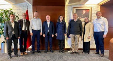 Giresun Defterdarı Yıldız'dan, Başkan Şentürk'e Ziyaret