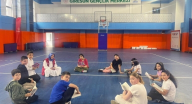 Giresun Gençlik Merkezleri’nde Minik Okurlar Kitaplarla Buluştu