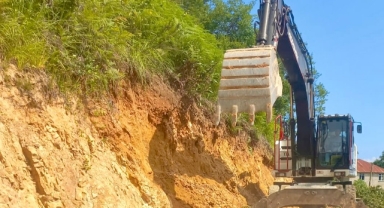 Giresun İl Özel İdaresi’nden Yoğun Mesai: O Yolda Çalışmalar Başladı