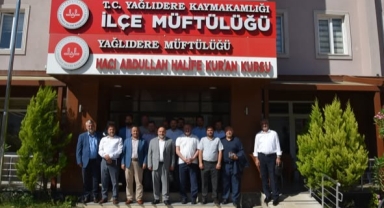 Giresun İlçe Müftüleri Toplantısı Yağlıdere'de Gerçekleştirildi