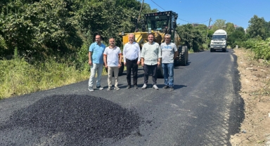 Giresun Milletvekili Temür'den kent genelinde devam eden yol yapım ve bakım çalışmalarına yakın takip