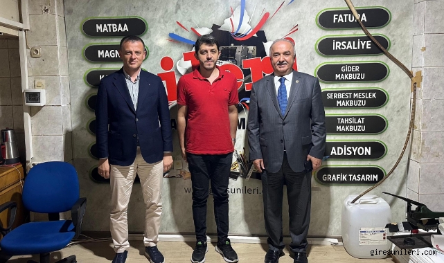 Giresun Milletvekili Temür’den Yerel Basına Destek Mesajı: İleri Gazetesi’ne Anlamlı Ziyaret