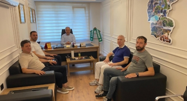 Giresun Sanayi Spor Yöneticilerinden Giresun Milletvekili Temür’e Ziyaret