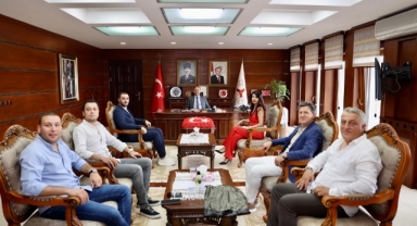 Giresun Sanayispor Yönetiminden Vali Serdengeçti'ye Ziyaret