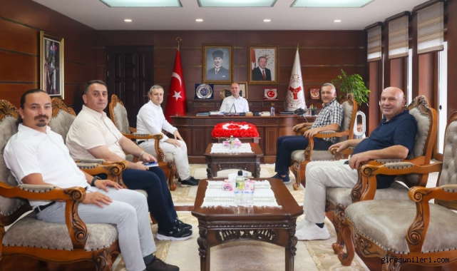 Giresun Üniversitesi Mühendislik Fakültesi'nden Vali Serdengeçti’ye Ziyaret