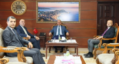 Giresun Valisi Serdengeçti, TEMSAN Heyetini Ağırladı