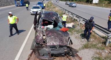 Giresun yolunda feci kaza! Ölü ve yaralılar var