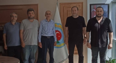 Giresunspor'dan Ziraat Odası'na Nezaket Ziyareti