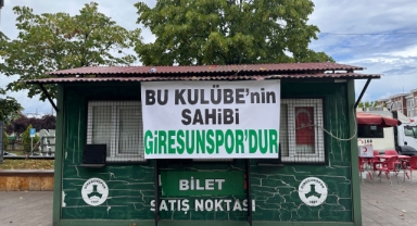 Giresunspor'un Bilet Satış Kulübesi Hedefte: Yerel Gazeteye Vatandaşlardan Tepki