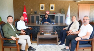 Hizmet-İş Sendikası Heyetinden Piraziz Belediye Başkanı Ayyıldız’a Ziyaret