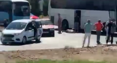 İşçi servisi tankerle çarpıştı: 35 yaralı