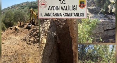 Kaçak kazı yaparken suçüstü yakalandılar