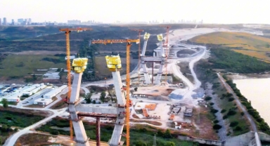 Kanal İstanbul’un ilk köprüsünde son durum