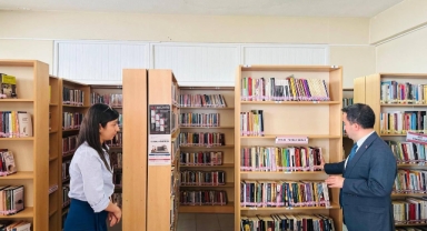 Kaymakam Ahmet Kavanoz’dan Espiye İlçe Kütüphanesi’ne Ziyaret
