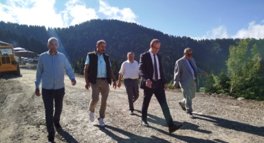 Kulakkaya Yaylası’nda Altyapı ve Düzenleme Çalışmalarına Yakın Takip