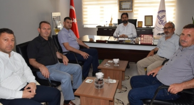 Kurum Müdürlerinden Espiye İlçe Müftüsü Osman Gülbe’ye Ziyaret