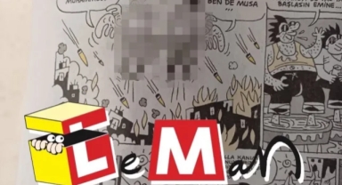 Leman Dergisi'nin karikatür soruşturmasında firari yazı işleri müdürü havalimanında gözaltına alındı