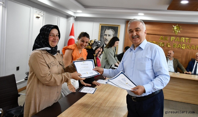 Milletvekili Temür'den başarılı öğrencilere tebrik