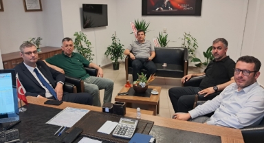  İl Sağlık Müdürü Aksoy'dan Giresun Kadın Doğum Hastanesi Başhekimine Ziyaret