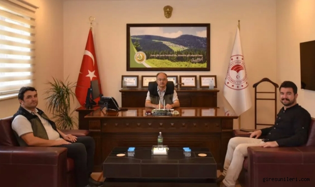 Piraziz Belediye Başkanı Ayyıldız’dan Orman Bölge Müdürlüğüne Nezaket Ziyareti