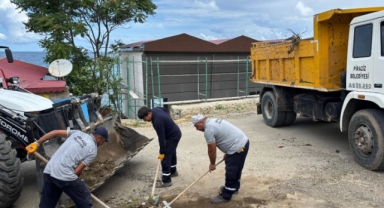 Piraziz Belediyesi’nden Maden Mahallesi’nde Temizlik Seferberliği