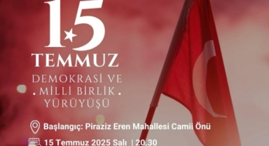 Piraziz’de 15 Temmuz Ruhu Sokaklara Taşınıyor
