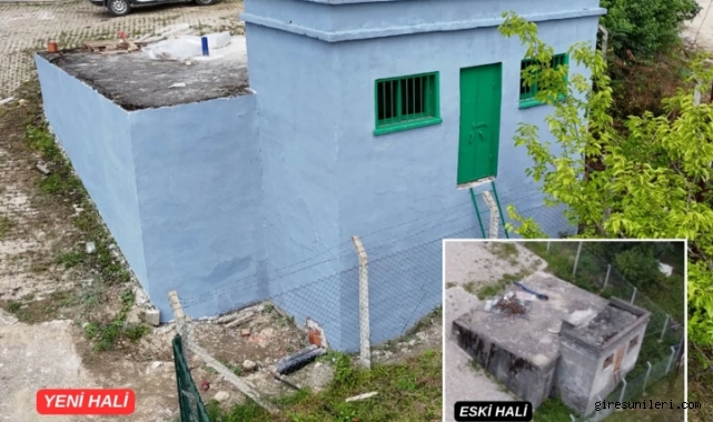 Piraziz’de İçme Suyuna Kaliteli Dokunuş: Yeni Depo Hizmete Girdi