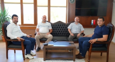 Piraziz’de Önemli Ziyaret: Başkan Ayyıldız, Protokol Ziyaretçilerini Makamında Ağırladı