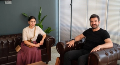 Piraziz’in Parlayan Yıldızı Ceren Ece Öztürk Serenti Sosyal Tesisi’nde Başkan Ayyıldız ile Buluştu