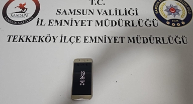 Samsun'da ehliyet sınavında usulsüzlük yapan 1 kişi yakalandı
