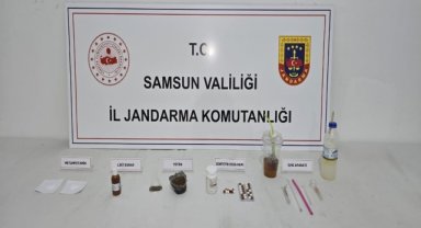 Samsun'da uyuşturucu operasyonunda 3 şüpheli yakalandı
