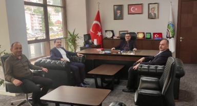 Sanayi ve Teknoloji İl Müdürü Yavuztürk’ten Dereli Belediyesi’ne Ziyaret