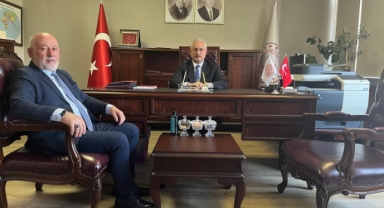 Şebinkarahisar Belediye Başkanı Şentürk’ten MEB Strateji Geliştirme Başkanı Ercan Türk’e Ziyaret