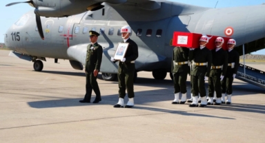 Şehit Semih Erdoğan Memleketi Giresun'da Askeri Törenle Karşılandı