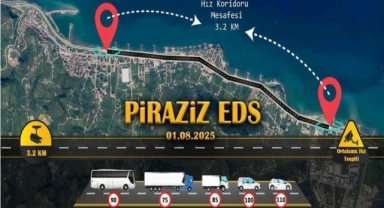 Sürücüler Dikkat! Giresun’da Hız Koridoru Uygulaması Başlıyor