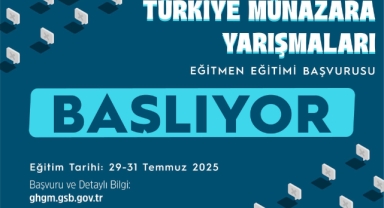 Türkiye Münazara Yarışmaları İçin Eğitmen Eğitimi Başvuruları Başladı