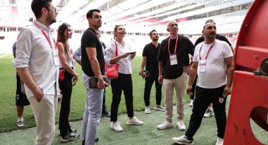 UEFA yetkilileri, Samsunspor'un stadını inceledi