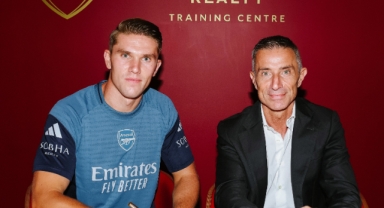 Viktor Gyökeres, resmen Arsenal'da