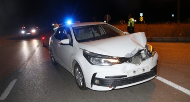 Zincirleme trafik kazasında 2 kişi yaralandı