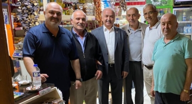 AK Parti Giresun Heyeti, Kümbet Yaylası Esnafıyla Buluştu