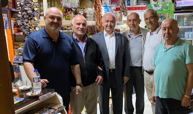 AK Parti Giresun Heyeti, Kümbet Yaylası Esnafıyla Buluştu